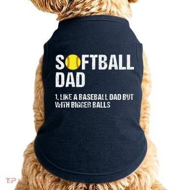Softball Dad Doggie Tank