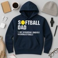 Softball Dad Hoodie thumb 3
