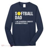 Softball Dad Long Sleeve Shirt thumb 0