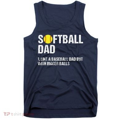 Softball Dad Tank Top