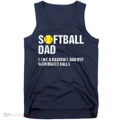 Softball Dad Tank Top