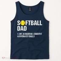 Softball Dad Tank Top thumb 2