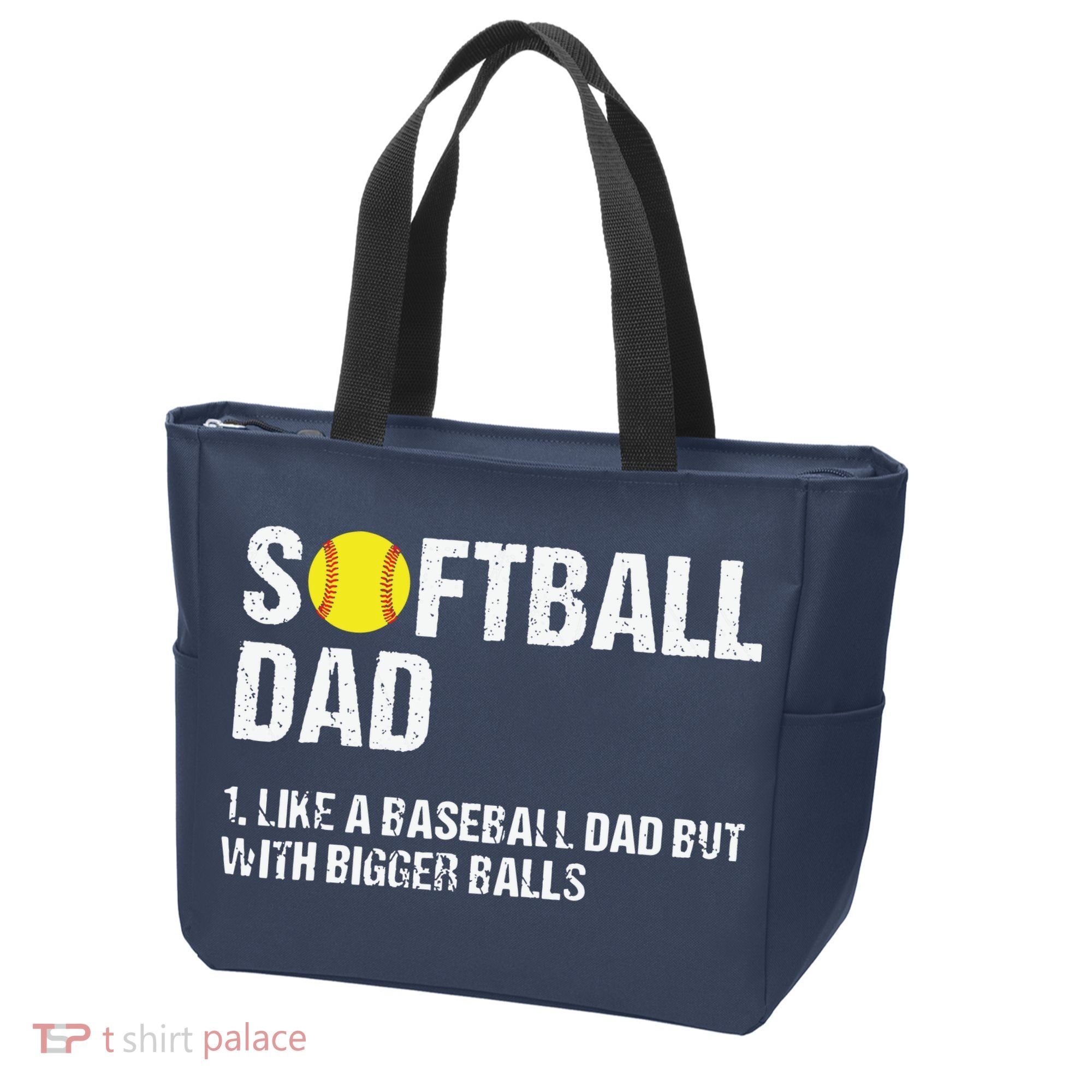 Softball Dad Tote Bag