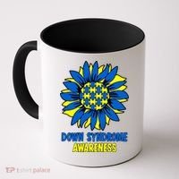 Sunflower Down Syndrome Awareness Coffee Mug thumb 0