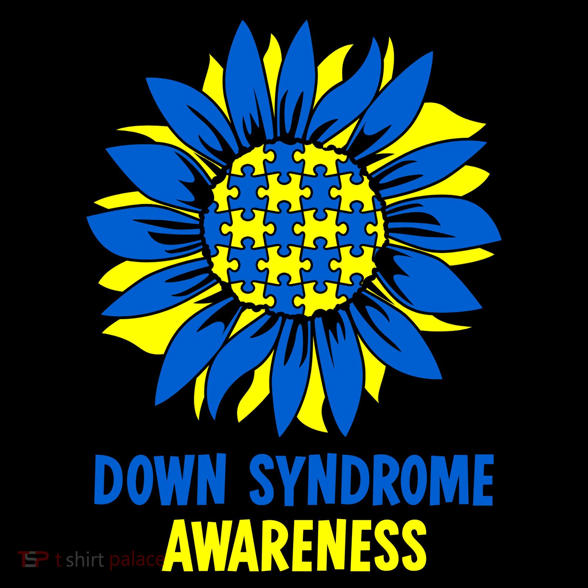 Sunflower Down Syndrome Awareness Coffee Mug