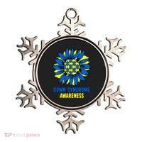 Sunflower Down Syndrome Awareness Ornament thumb 0