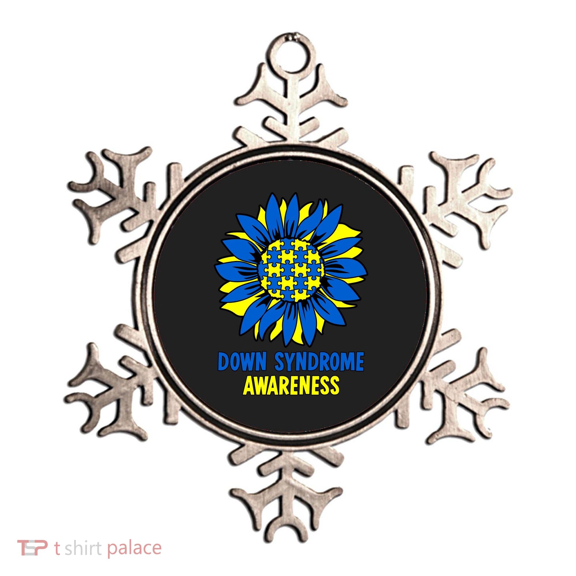 Sunflower Down Syndrome Awareness Ornament