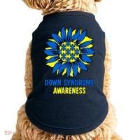 Sunflower Down Syndrome Awareness Doggie Tank thumb 0