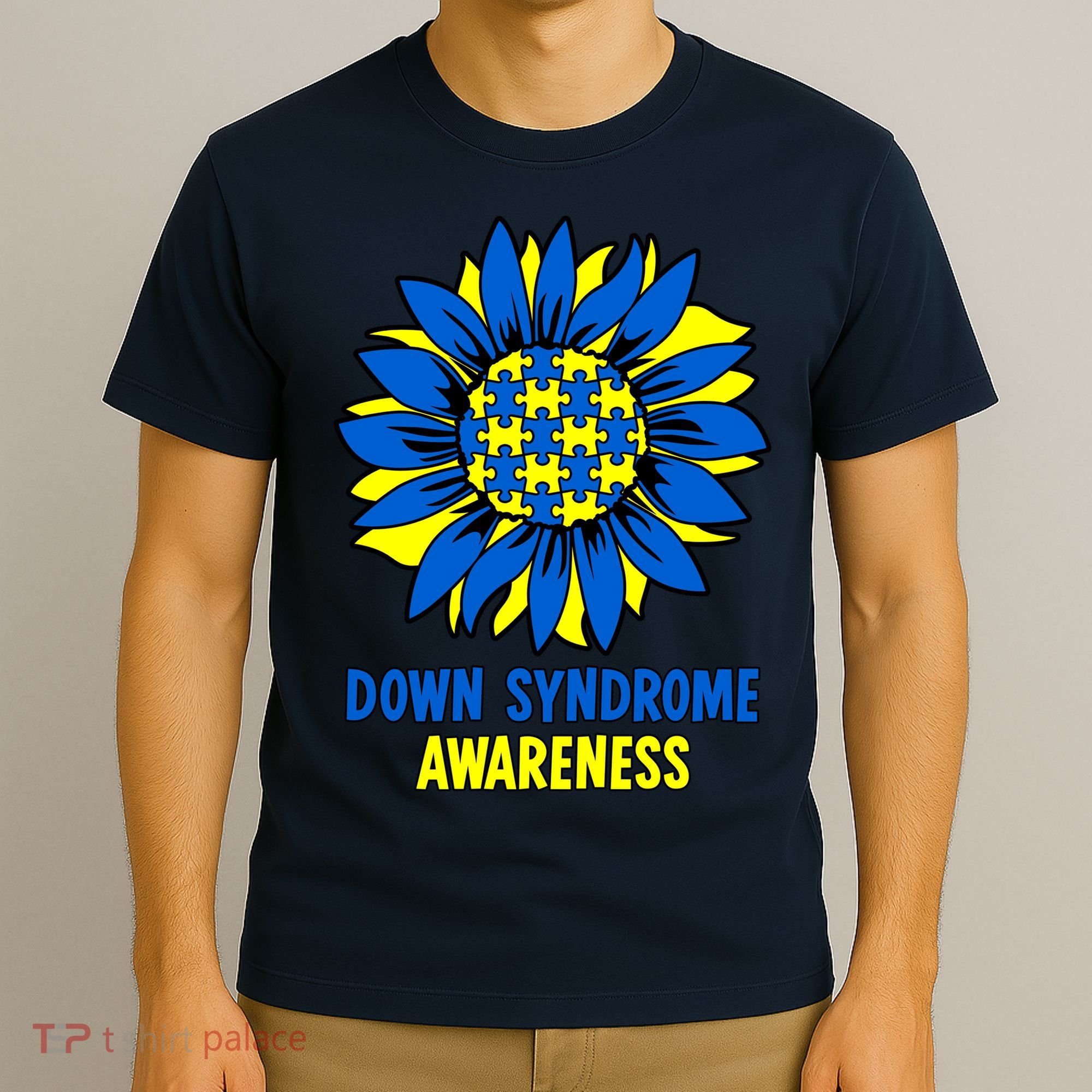 Sunflower Down Syndrome Awareness T-Shirt