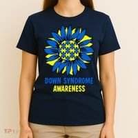 Sunflower Down Syndrome Awareness T-Shirt thumb 4