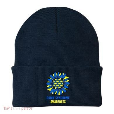 Sunflower Down Syndrome Awareness Beanie