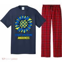 Sunflower Down Syndrome Awareness Pajama Set thumb 0