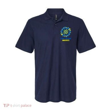 Sunflower Down Syndrome Awareness Polo