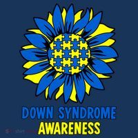Sunflower Down Syndrome Awareness Women's Hoodie thumb 2