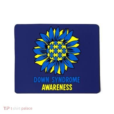 Sunflower Down Syndrome Awareness Mousepad