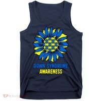 Sunflower Down Syndrome Awareness Tank Top thumb 0