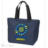 Sunflower Down Syndrome Awareness Tote Bag thumb 3