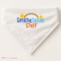 Superstar Daycare Staff Trendy Apparel USA-Made Doggie Bandana thumb 0