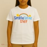 Superstar Daycare Staff Trendy Apparel T-Shirt thumb 4