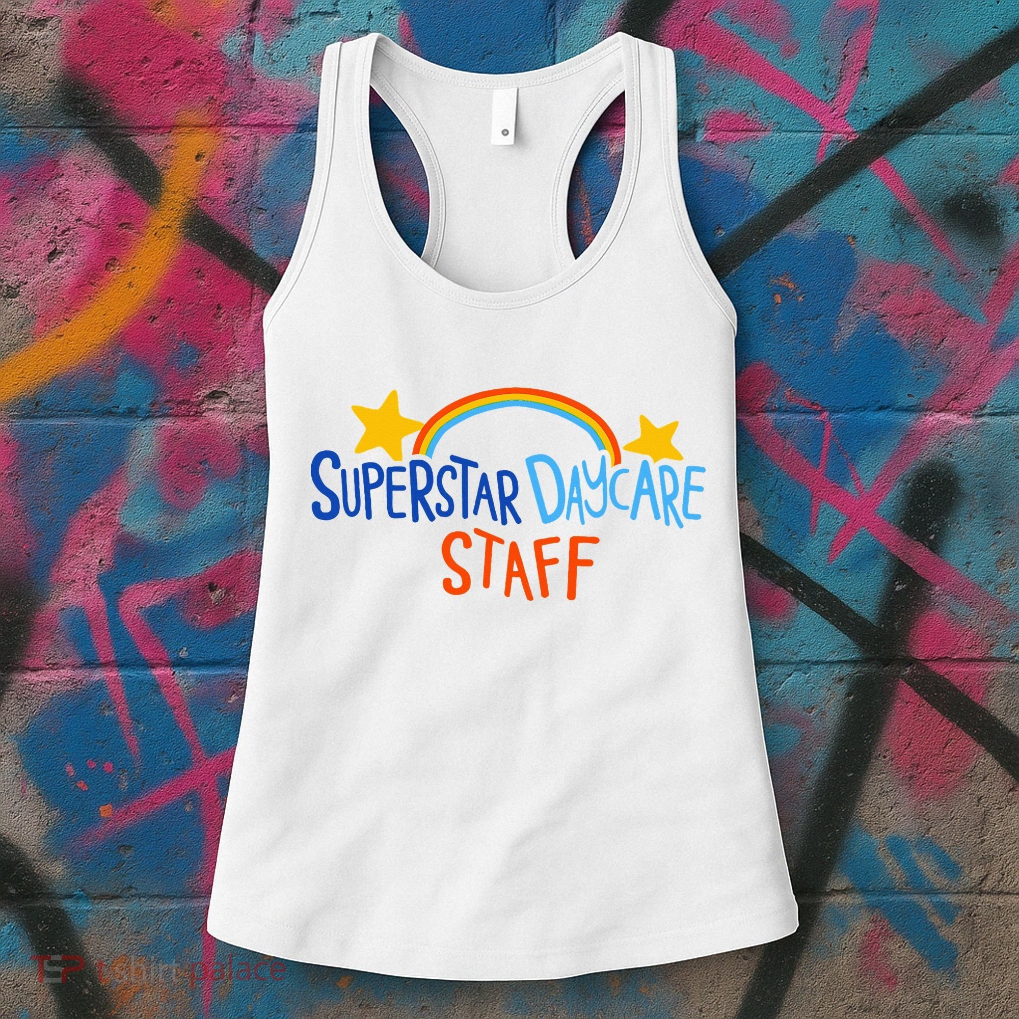 Superstar Daycare Staff Trendy Apparel Women's Tank Top