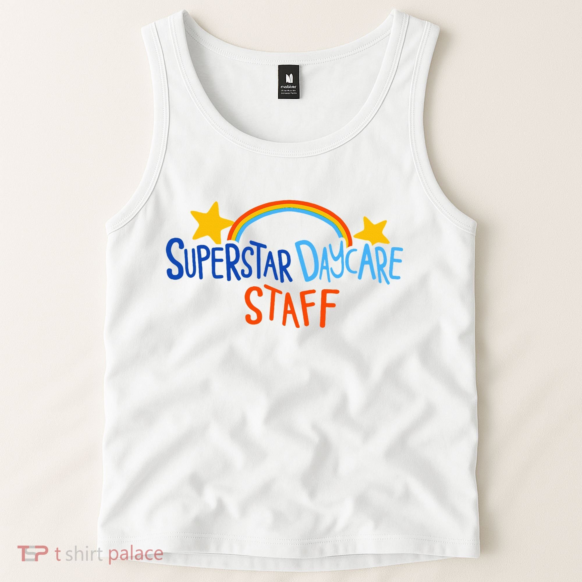 Superstar Daycare Staff Trendy Apparel Tank Top