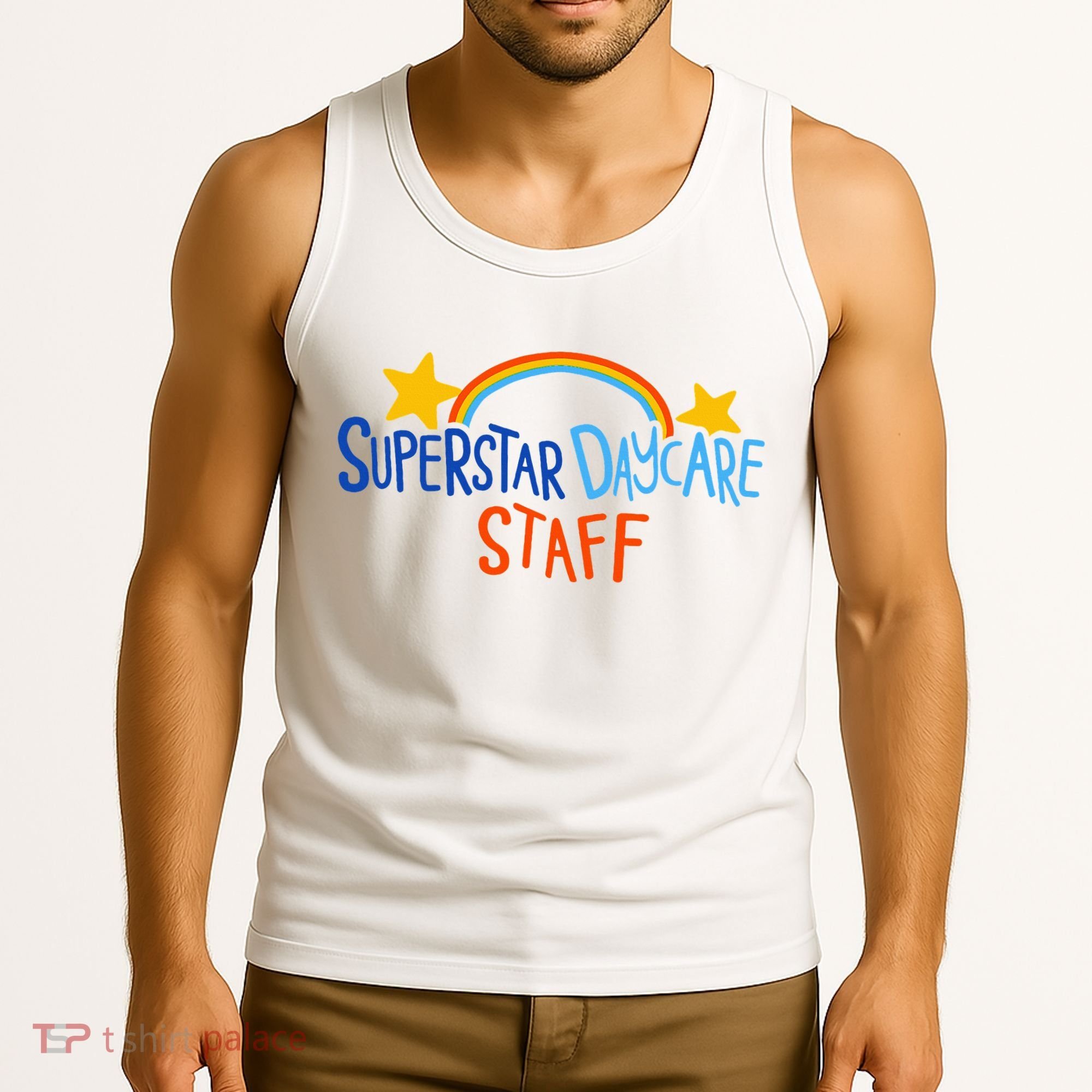 Superstar Daycare Staff Trendy Apparel Tank Top