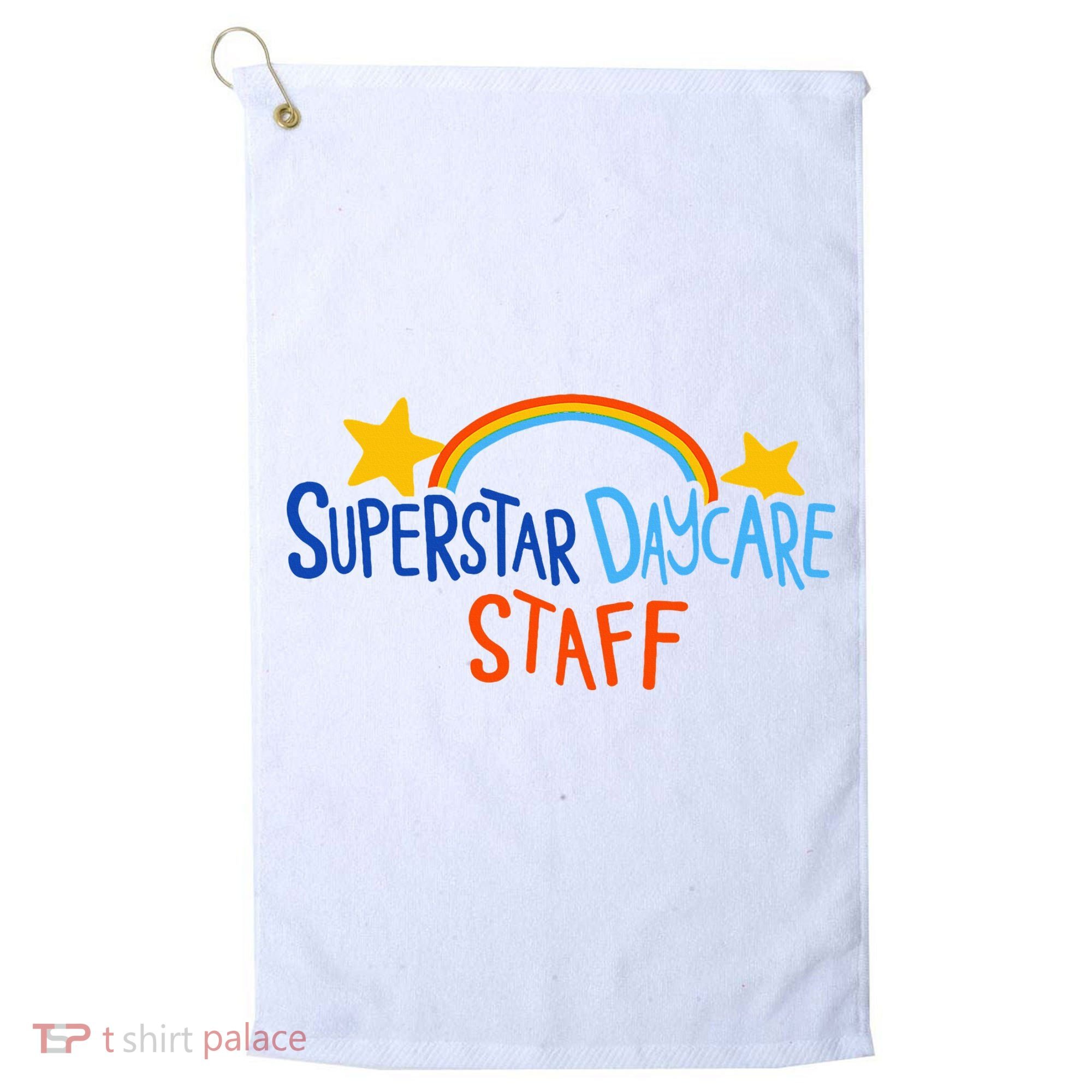 Superstar Daycare Staff Trendy Apparel Golf Towel