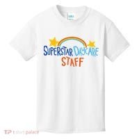 Superstar Daycare Staff Trendy Apparel Kids T-Shirt thumb 0