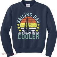 Sailing Dad | Sailboat Sailor Funny Father's Day Gift Kids Sweatshirt thumb 0