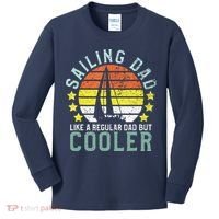 Sailing Dad | Sailboat Sailor Funny Father's Day Gift Kids Long Sleeve Shirt thumb 0