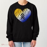 Support Down Syndrome Heart Women's Sweatshirt thumb 0