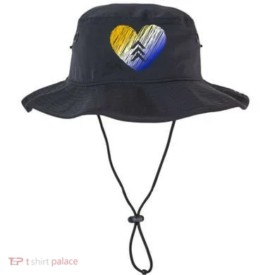Support Down Syndrome Heart Bucket Hat