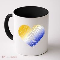 Support Down Syndrome Heart Coffee Mug thumb 0