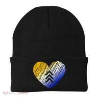 Support Down Syndrome Heart Beanie thumb 0