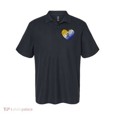 Support Down Syndrome Heart Polo