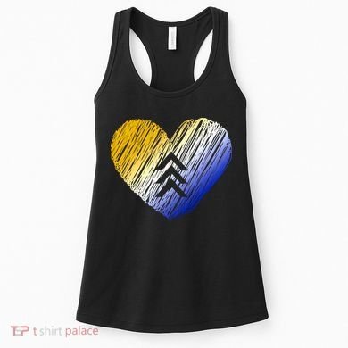 Support Down Syndrome Heart Women's Tank Top