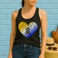 Support Down Syndrome Heart Women's Tank Top thumb 2