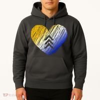 Support Down Syndrome Heart Hoodie thumb 2