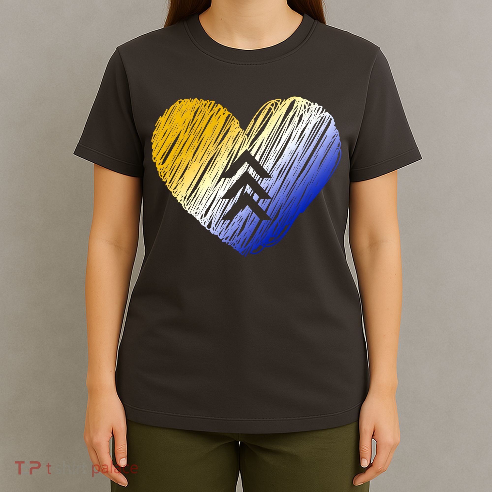 Support Down Syndrome Heart T-Shirt