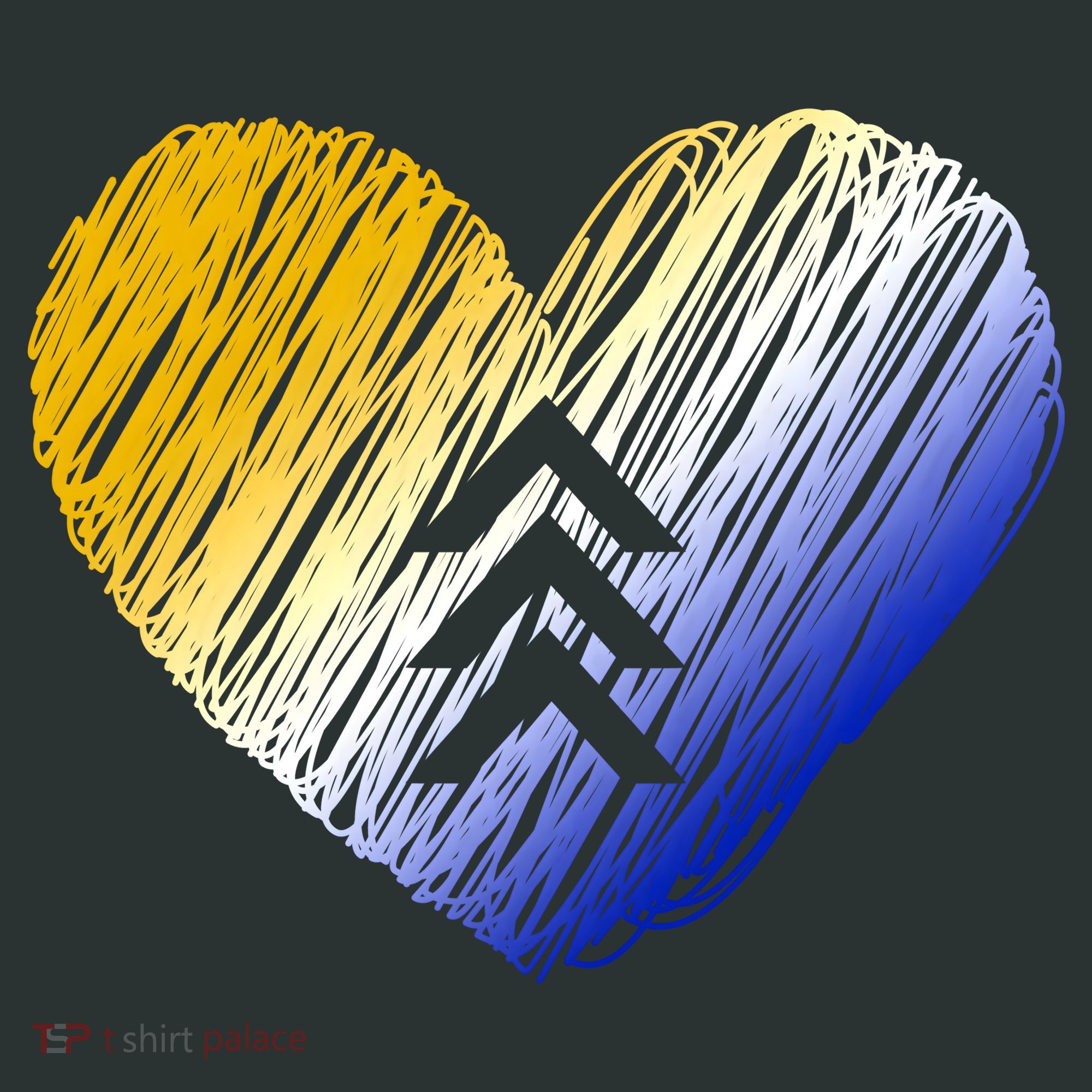 Support Down Syndrome Heart T-Shirt