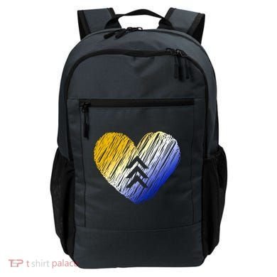 Support Down Syndrome Heart Backpack