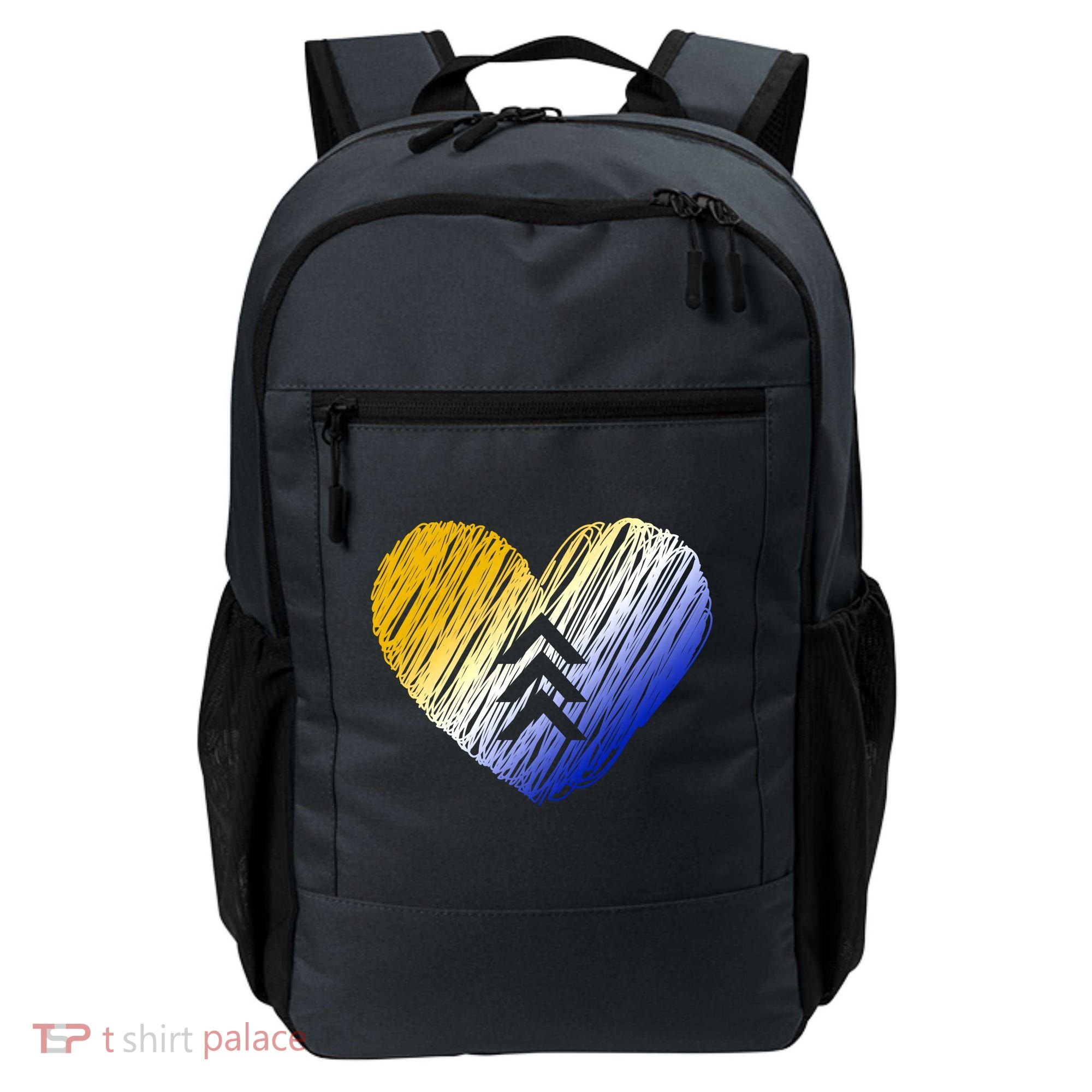 Support Down Syndrome Heart Backpack
