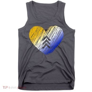 Support Down Syndrome Heart Tank Top
