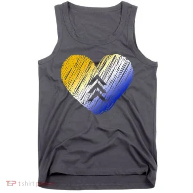 Support Down Syndrome Heart Tank Top