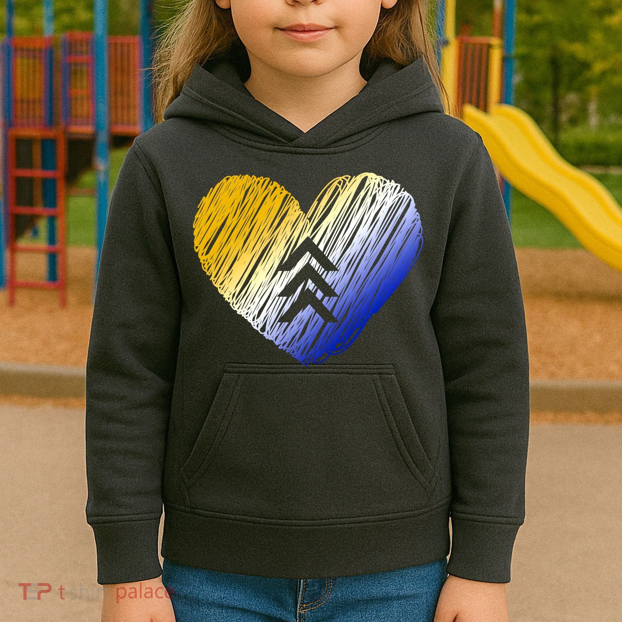 Support Down Syndrome Heart Kids Hoodie