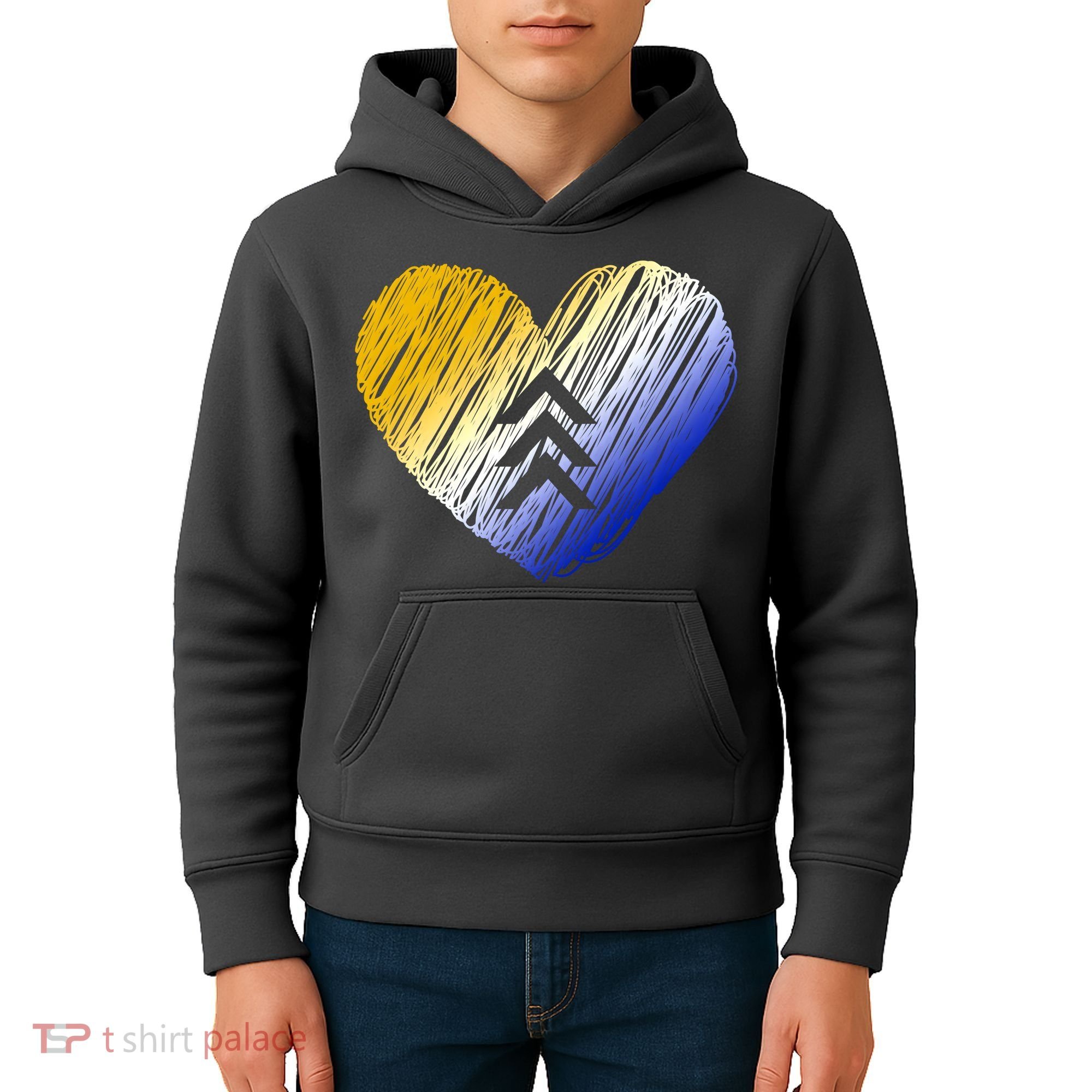 Support Down Syndrome Heart Kids Hoodie