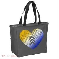 Support Down Syndrome Heart Tote Bag thumb 2