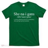 Shenanigans Definition St Patricks Day Funny T-Shirt thumb 0