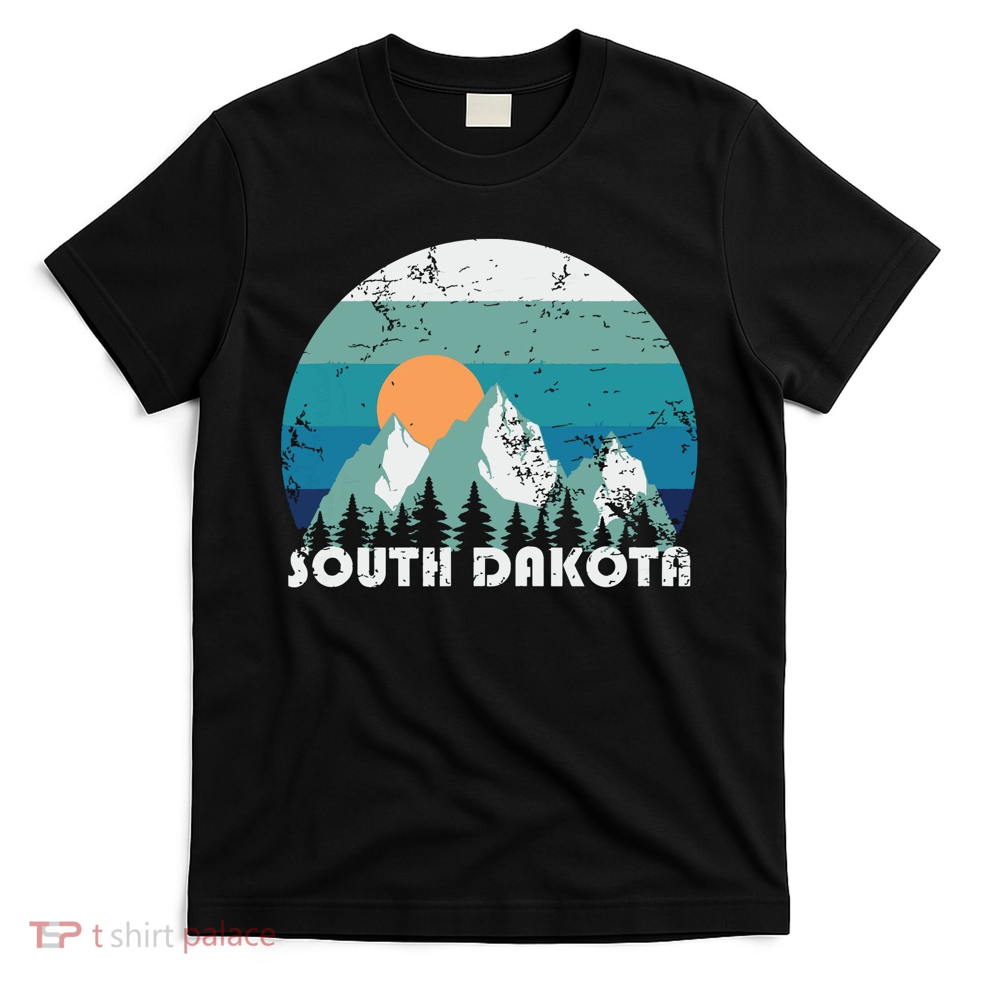 South Dakota State Retro Vintage T-Shirt