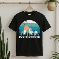 South Dakota State Retro Vintage T-Shirt thumb 2